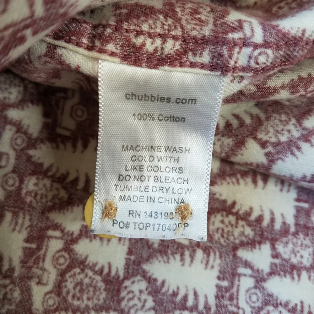 Chubbies Christmas Long Sleeve Top